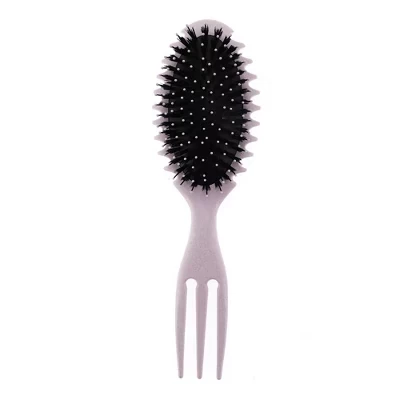 Женская расческа Unique Bargains Three Forks с воздушной подушкой, фиолетовая