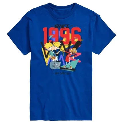 Мужская футболка Hey Arnold Since 96, синяя