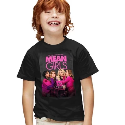 Футболка для мальчиков Mean Girls, черная