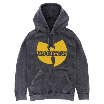 Мужское худи Wu Tang Clan с логотипом, черное
