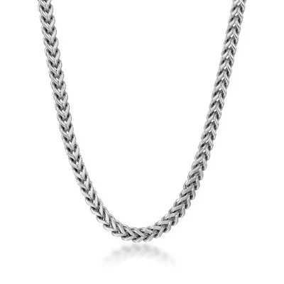 Мужская цепочка Metro Jewelry Foxtail 6 мм, стальная
