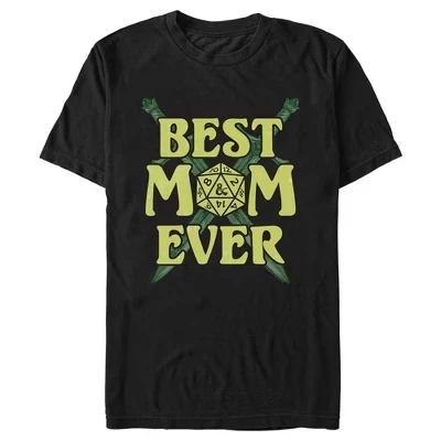 Мужская футболка Dungeons & Dragons Best Mom Ever, черная
