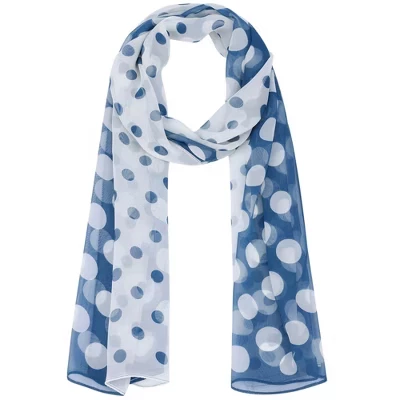 Women's 1950s Polka Dots Vintage Sunscreen Silky Neckerchief Head Wrap for Summer 1 Pc polka dot-7