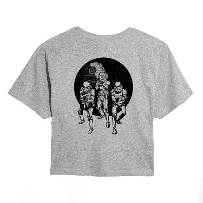 Женская укороченная футболка с рисунком Storm Trooper Group