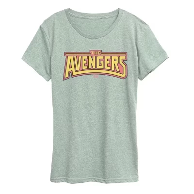 Женская футболка Marvel Avengers Tonal, меланжево-мятная