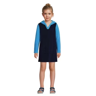 Kids Terry Pullover Cover-up blue