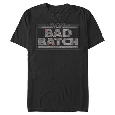 Мужская футболка с логотипом The Bad Batch, черная