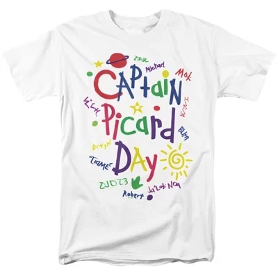 Футболка для взрослых Picard Picard Day белая белая