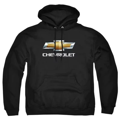 Мужская толстовка с капюшоном-бабочкой Chevy Bowty черного цвета