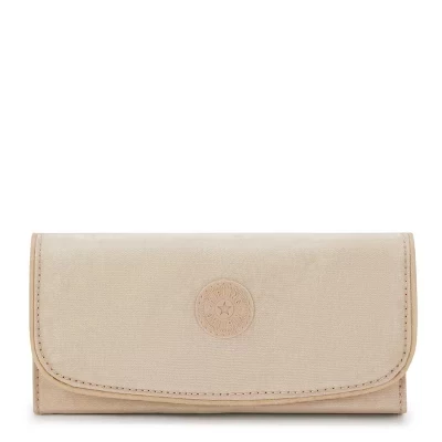 Кошелек Kipling Money Land RFID, металлизированный