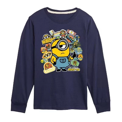 Лонгслив для мальчиков Despicable Me Minions, синий
