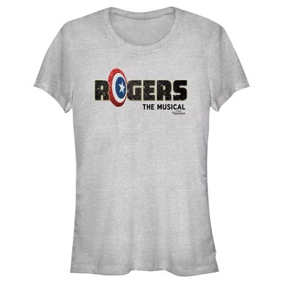 Женская футболка Hawkeye Rogers The Musical для юниорок athletic heather
