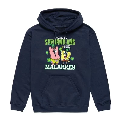 Мужское худи SpongeBob Shenanigans and Malarkey, синее