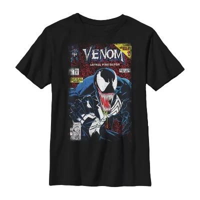Футболка Boy's Venom Lethal Protector для мальчика, черная
