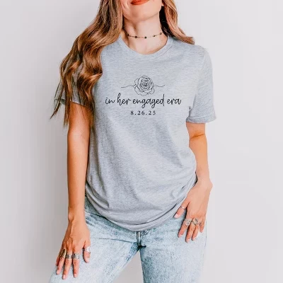 Женская футболка Simply Sage Market, серый меланж