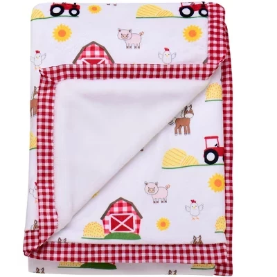 Плед Baby Starters 76×102 см плюшевый, белый
