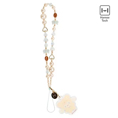 Ремешок для телефона Hamee с подвеской Latte Bear, cinnamoroll