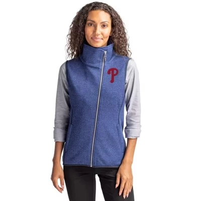 Женский жилет Cutter & Buck Mainsail, Phillies, синий