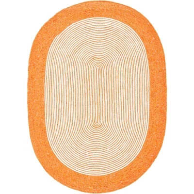 orange/ivory