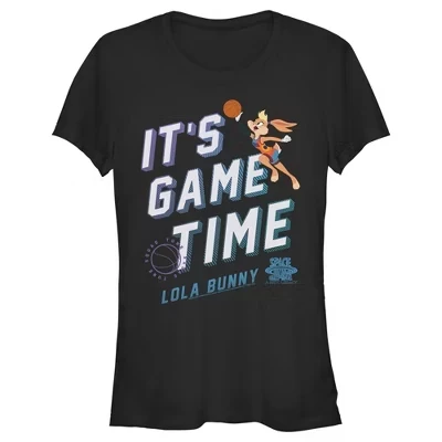 Женская футболка Space Jam Lola Bunny, черная