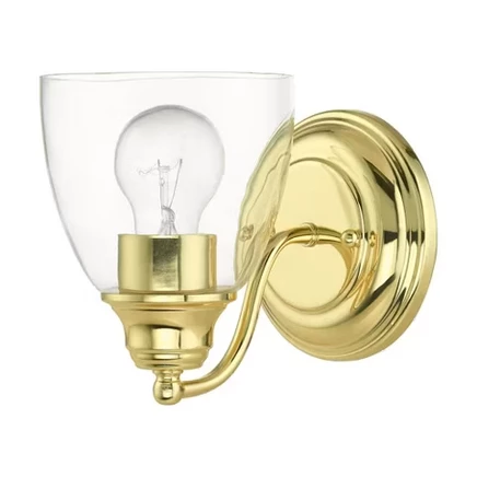 Бра Livex Lighting Montgomery, 1 лампа, полированная латунь