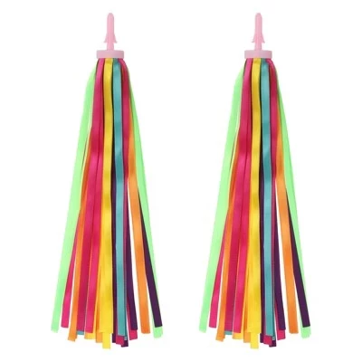 Бахрома на руль Unique Bargains, 2 шт., разноцветная