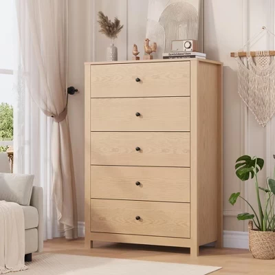 Комод Truair с 5 ящиками, желтый