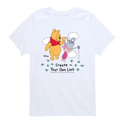 Футболка с коротким рукавом и рисунком Create Own Luck белого цвета