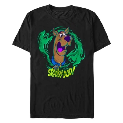 Мужская футболка Scooby Doo Haunting Phantom черного цвета