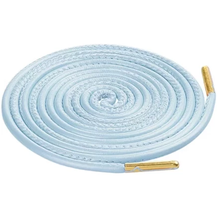 PU Leather Round Shoe Laces for Sneakers Boots 1 Pair 140cm/55.1