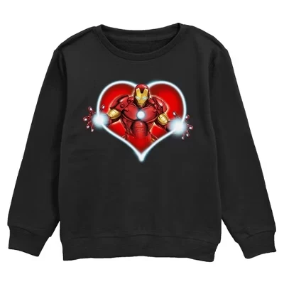 Свитшот для мальчиков Marvel Iron Man, черный
