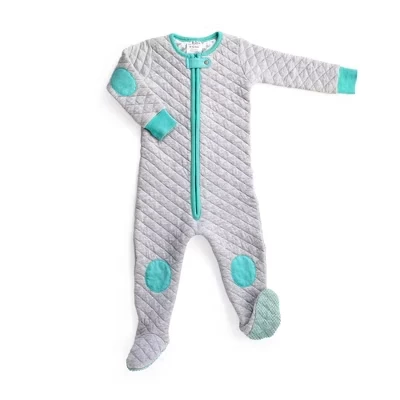 Детский комбинезон baby Deedee Sleepsie с молнией, бирюзовый