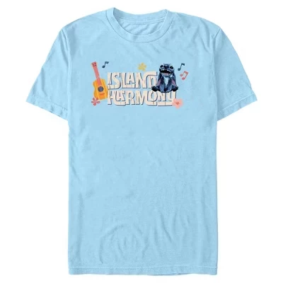 Мужская футболка Island Harmony Stitch светло-голубого цвета