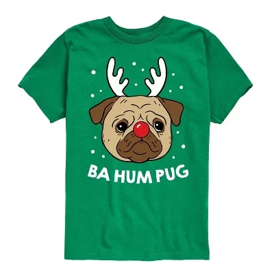 Футболка с коротким рукавом и рисунком Hum Pug