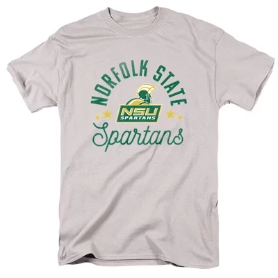 Мужская футболка NCAA Norfolk State Spartans, серебристая