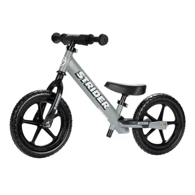 Детский беговел Strider 12″ Sport, серый