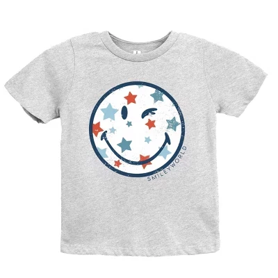Детская футболка The Juniper Shop Patriotic Star, серая