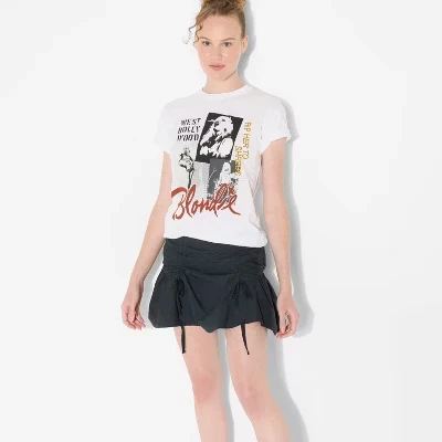 Женская футболка Blondie с принтом, белая