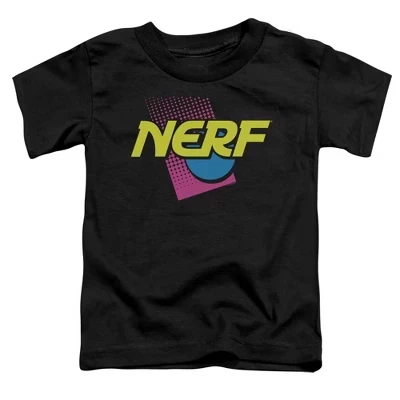 Мальчиковая футболка Nerf 90s Logo, черная