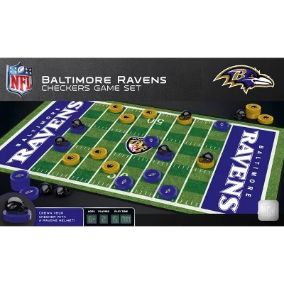 Шашки «Балтимор Рэйвенс» NFL, от 6 лет