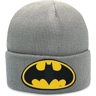 Унисекс шапка DC Comics Batman & Superman, серая