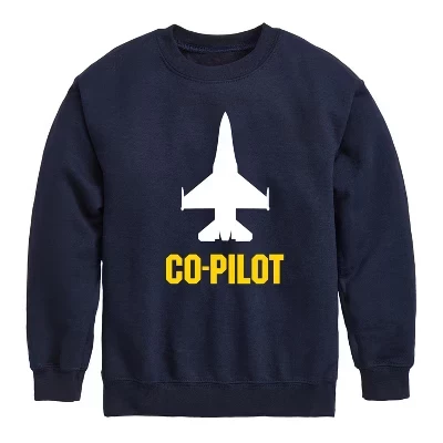 Флисовая толстовка с длинным рукавом Pilot Co Graphic