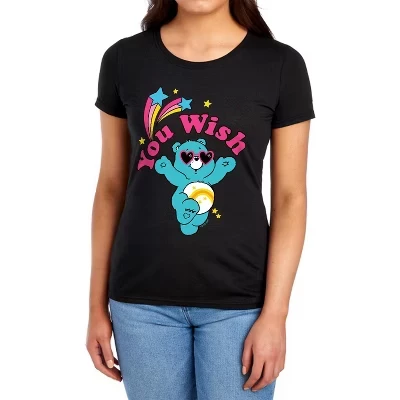 Women's  You Wish Valentine T-Shirt black