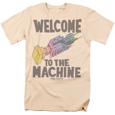 Мужская футболка The Machine Greetings кремового цвета