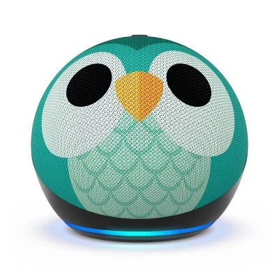 Умная колонка Amazon Echo Dot Kids 5-е поколение, сова