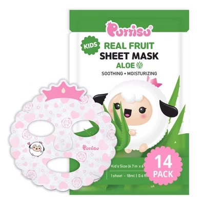 Маска для лица Real Fruit Kids с алоэ