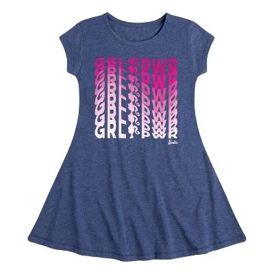 Girl Power в графическом платье Illusion Wave Fit & Flair с короткими рукавами-каплями