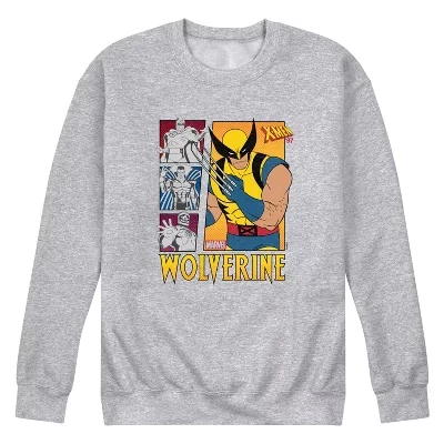 Men's -  - Wolverine Vs Graphic Fleece Sweatshirt athletic heather