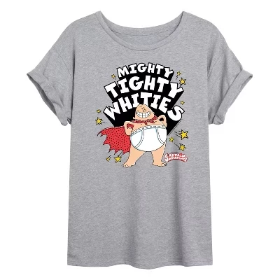 Женская футболка Captain Underpants Mighty Tighty, серая