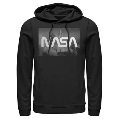 Мужская толстовка NASA Space Shuttle, черная